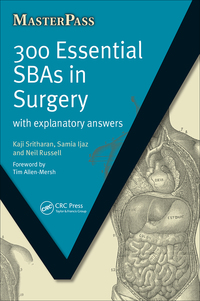 Cover image: 300 Essential SBAs in Surgery 1st edition 9781138450257