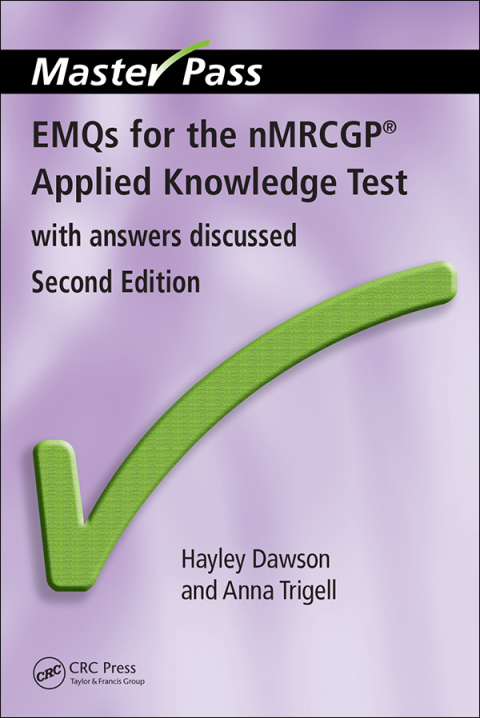Cover image for book EMQs for the NMRCGP Applied Knowledge Test