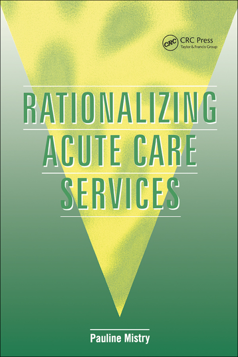 Cover image for book Rationalizing Acute Care Services
