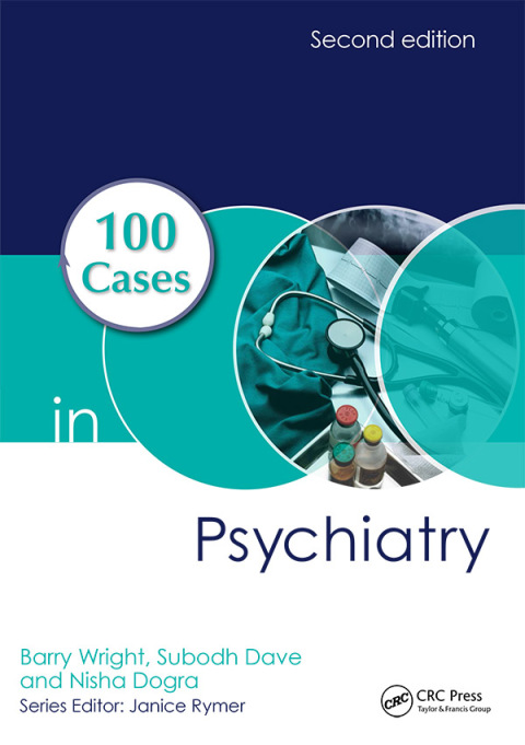Cover image for book 100 Cases in Psychiatry