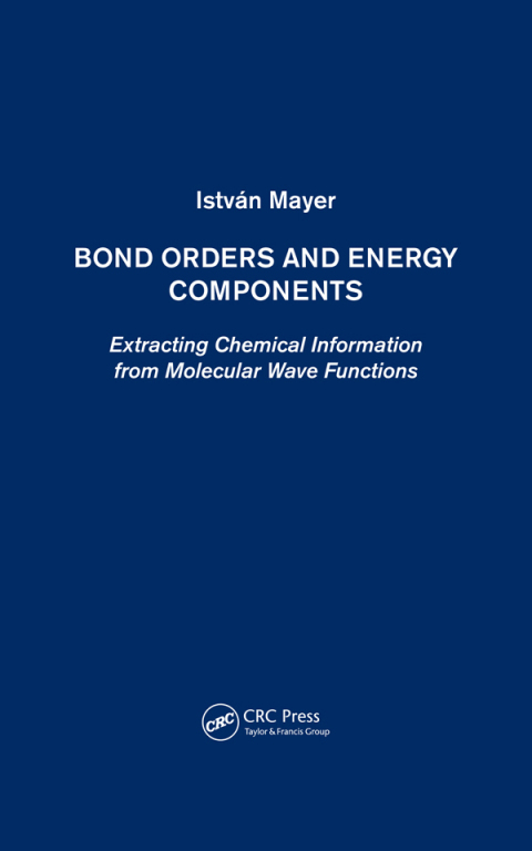Cover image for book Bond Orders and Energy Components