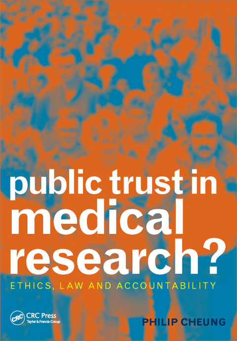 Cover image for book Public Trust in Medical Research?