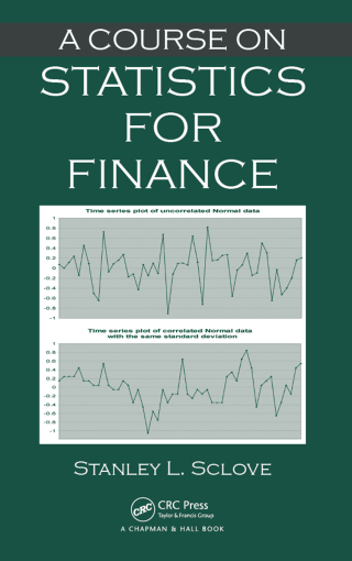 A Course on Statistics for Finance