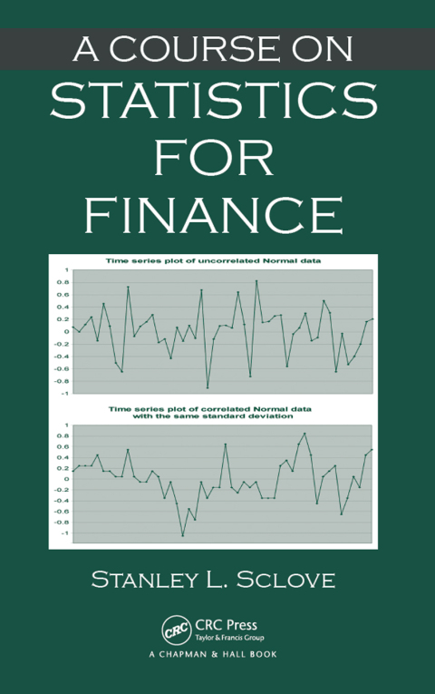 Cover image for book A Course on Statistics for Finance