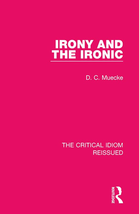 Cover image for book Irony and the Ironic