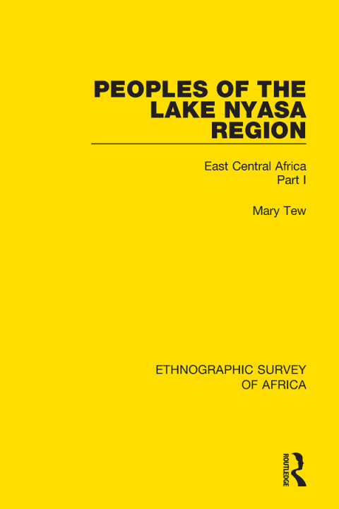Cover image for book Peoples of the Lake Nyasa Region