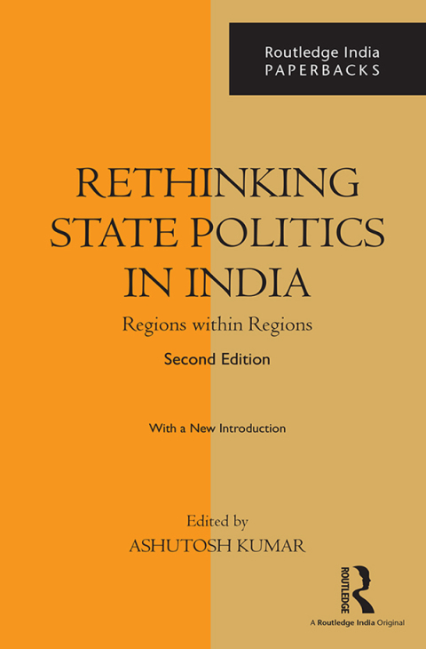Cover image for book Rethinking State Politics in India