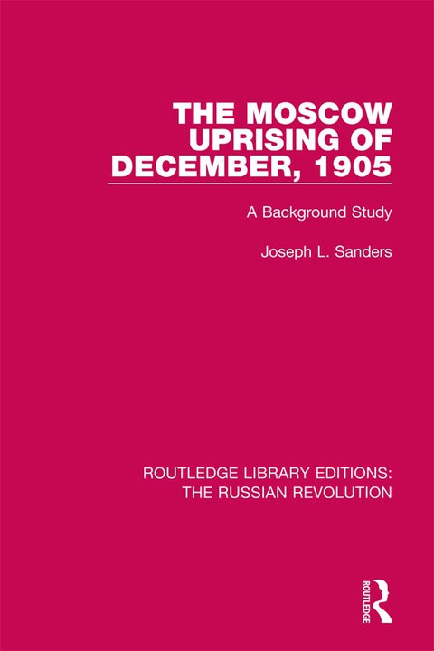 Cover image for book The Moscow Uprising of December, 1905