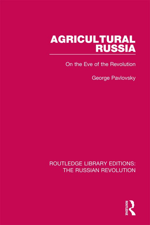 Cover image for book Agricultural Russia