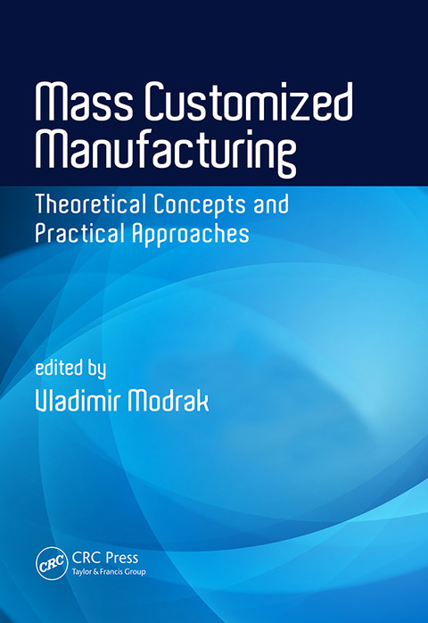 Cover image for book Mass Customized Manufacturing