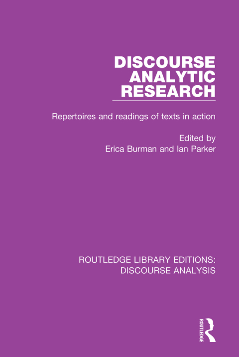 Cover image for book Discourse Analytic Research