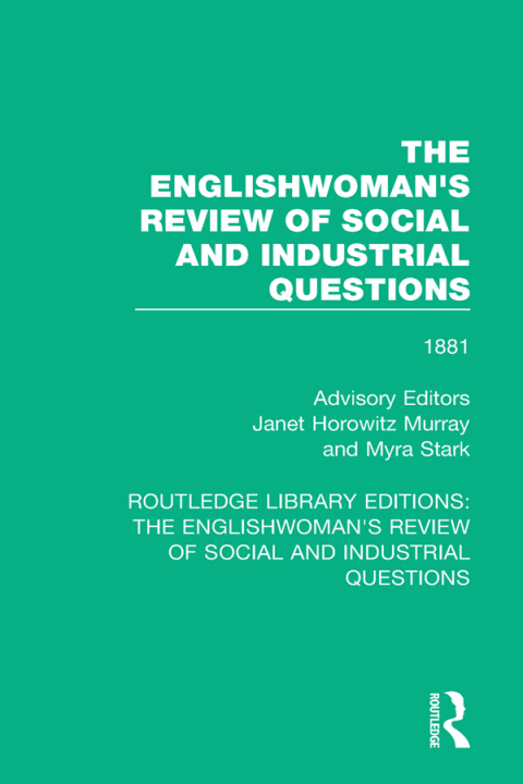 Cover image for book The Englishwoman's Review of Social and Industrial Questions