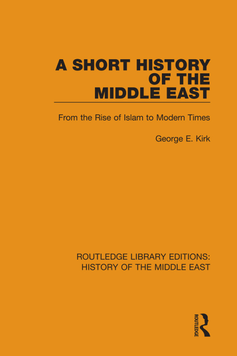 Cover image for book A Short History of the Middle East