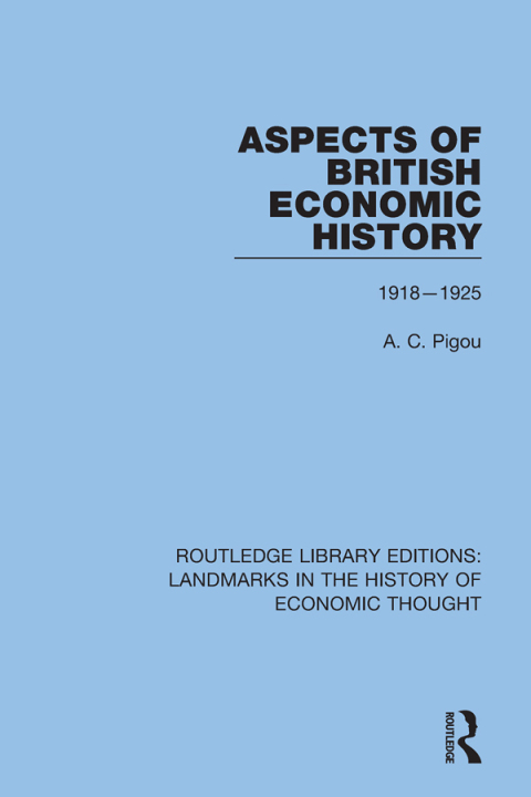Cover image for book Aspects of British Economic History