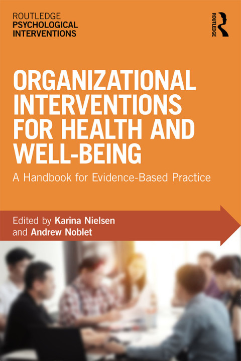 Cover image for book Organizational Interventions for Health and Well-being
