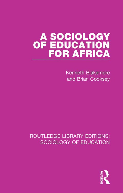 Cover image for book A Sociology of Education for Africa