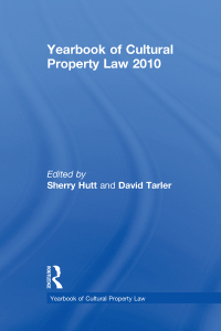 Cover image: Yearbook of Cultural Property Law 2010 1st edition 9781598744422