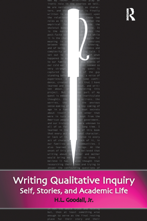 Cover image for book Writing Qualitative Inquiry