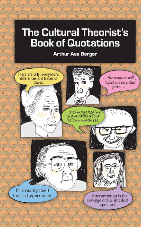 Cover image for book The Cultural Theorist's Book of Quotations