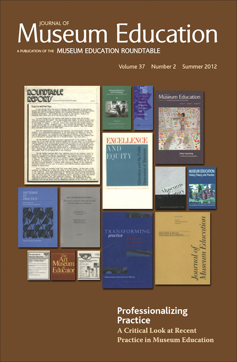 Cover image for book Professionalizing Practice. A Critical Look at Recent Practice in Museum Education