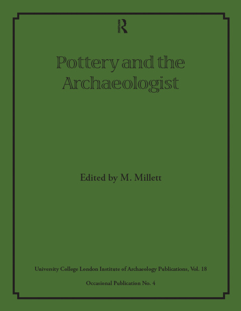 Cover image for book Pottery and the Archaeologist