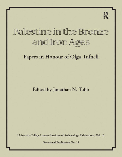 Palestine in the Bronze and Iron Ages 