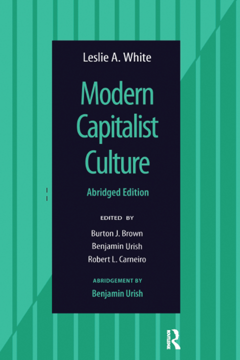 Cover image for book Modern Capitalist Culture, Abridged Edition