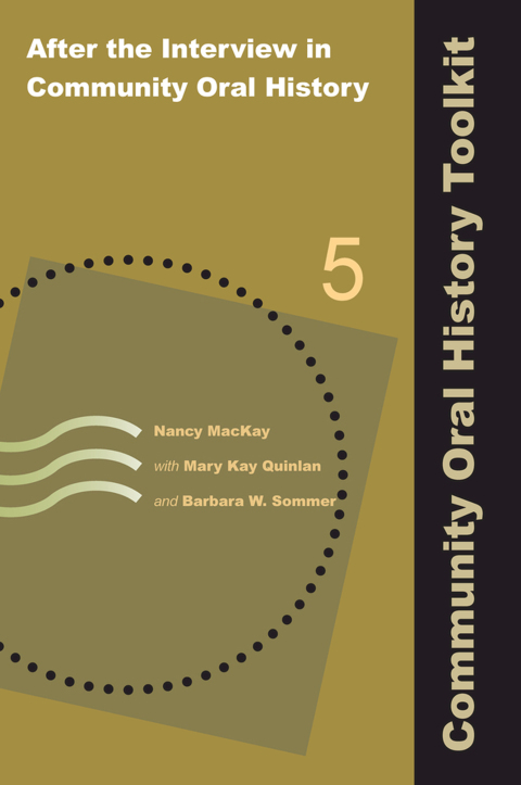Cover image for book After the Interview in Community Oral History