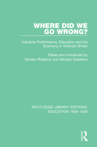 Cover image: Where Did We Go Wrong? 1st edition 9781138217072