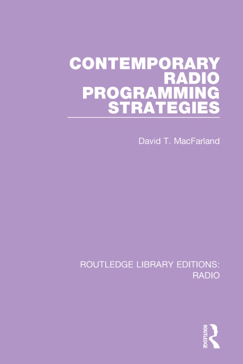 Cover image for book Contemporary Radio Programming Strategies