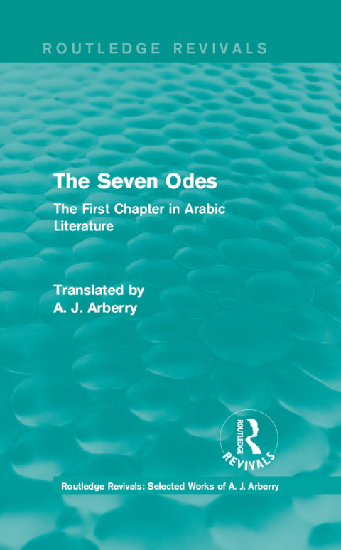 Cover image for book Routledge Revivals: The Seven Odes (1957)