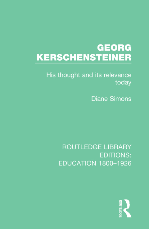 Cover image for book Georg Kerschensteiner
