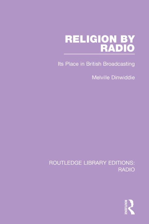 Cover image for book Religion by Radio