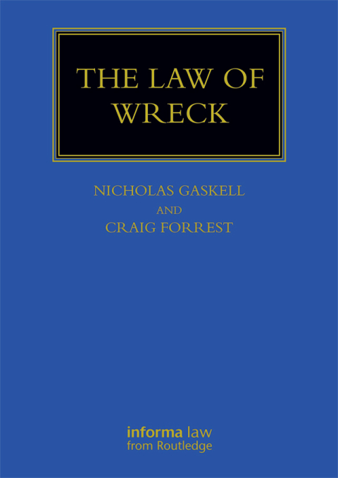 Cover image for book The Law of Wreck