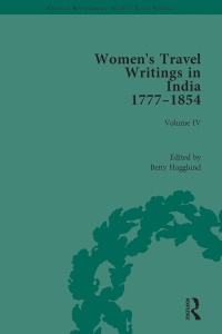Cover image: Women's Travel Writings in India 1777–1854 1st edition 9781138202863