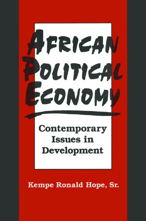 Cover image for book African Political Economy