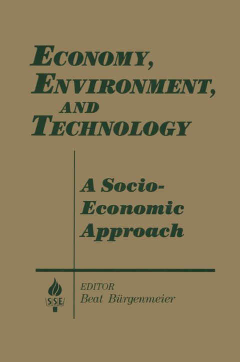 Cover image for book Economy, Environment and Technology: A Socioeconomic Approach