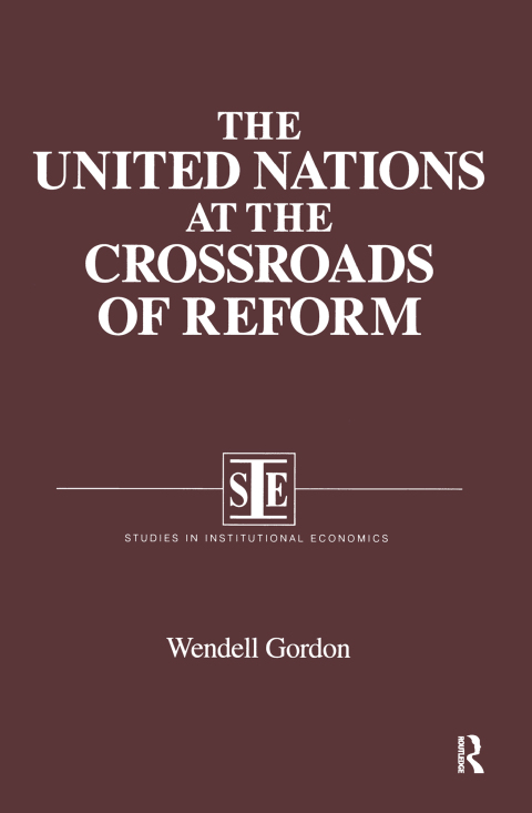Cover image for book The United Nations at the Crossroads of Reform