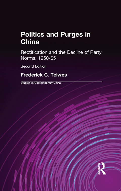 Cover image for book Politics and Purges in China