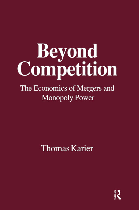 Cover image for book Beyond Competition