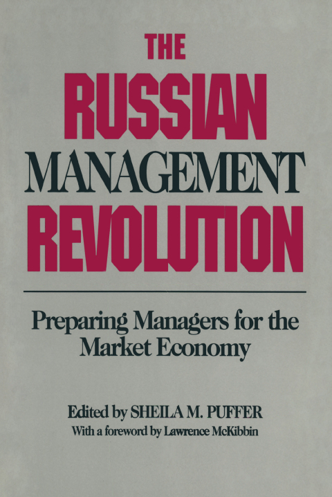Cover image for book The Russian Management Revolution