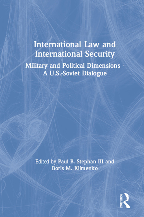 Cover image for book International Law and International Security