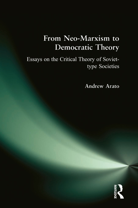 Cover image for book From Neo-Marxism to Democratic Theory
