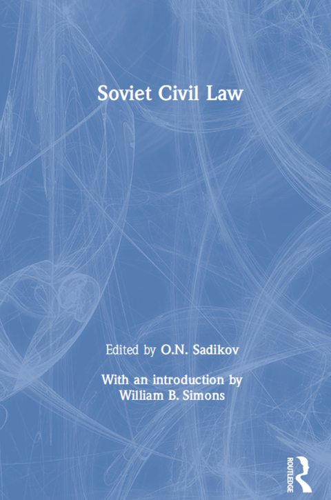 Cover image for book Soviet Civil Law