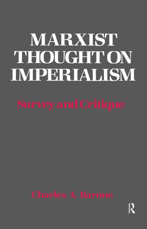 Cover image for book Marxist Thought on Imperialism