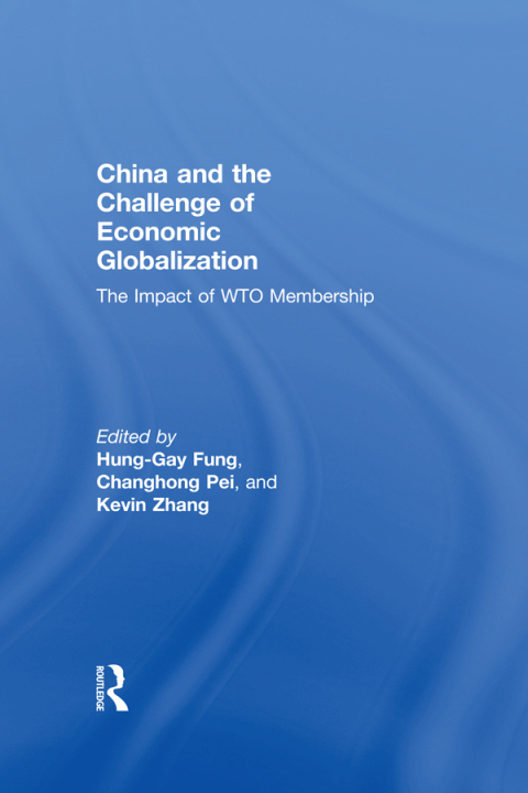 Cover image for book China and the Challenge of Economic Globalization
