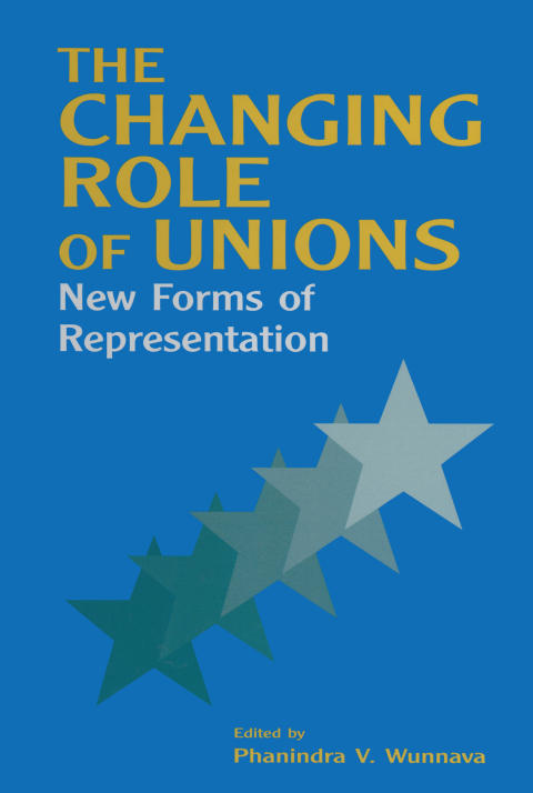 Cover image for book The Changing Role of Unions