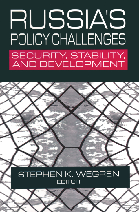 Cover image for book Russia's Policy Challenges