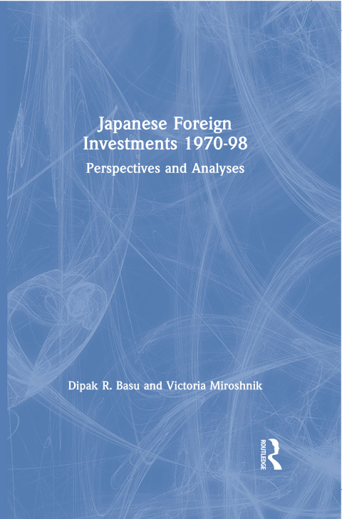 Cover image for book Japanese Foreign Investments, 1970-98