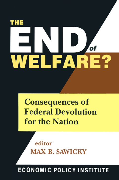 Cover image for book The End of Welfare?